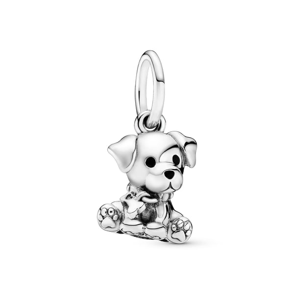 Labrador Dog Silver Dangle