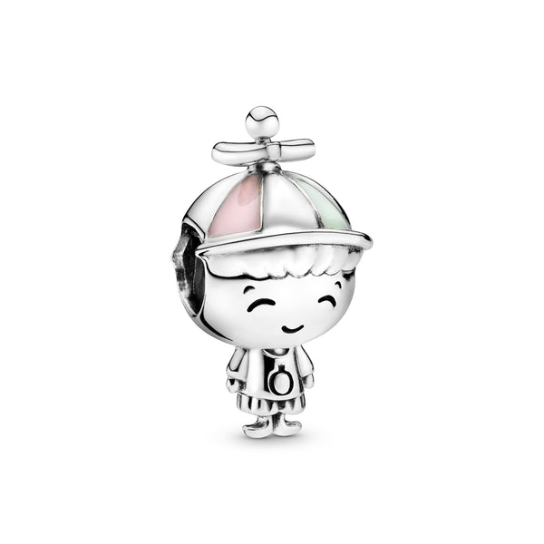 Boy Silver Charm