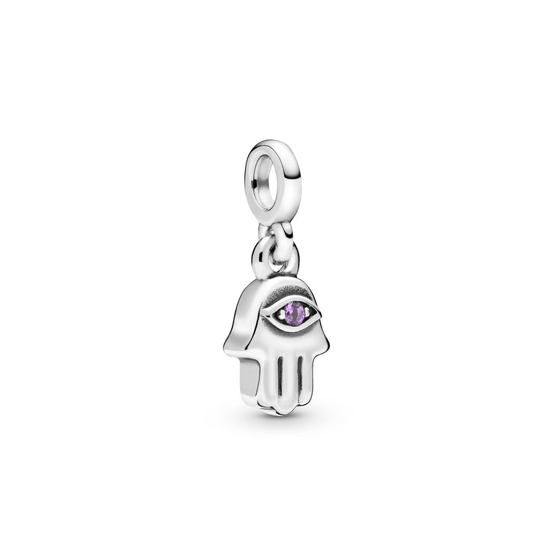 Hand Sterling Silver Dangle Charm