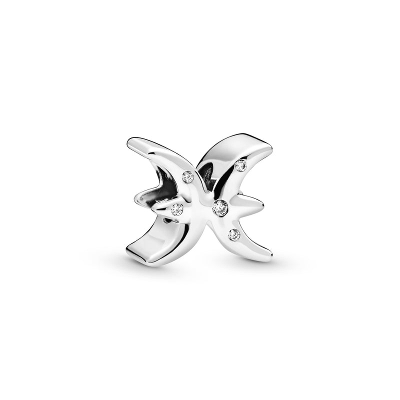 Pisces Sterling Silver Charm