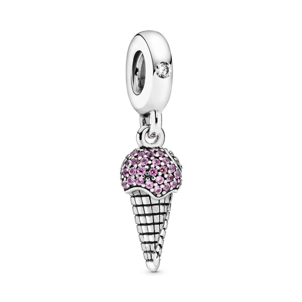 Ice Cream Sterling Silver Dangle