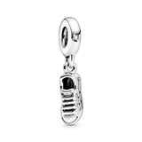 Sneaker Sterling Silver Dangle