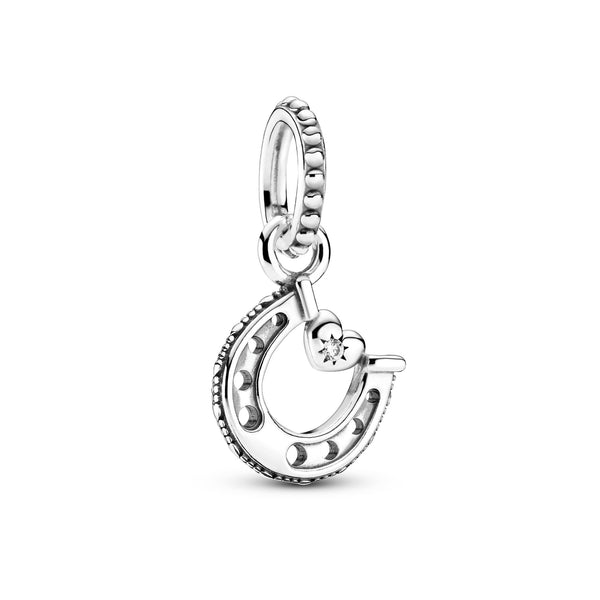 Horseshoe And Heart Dangle