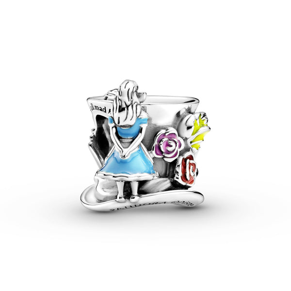 Disney Alice In Wonderland Mad Hatter Hat Charm