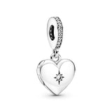 Heart Openable Dangle